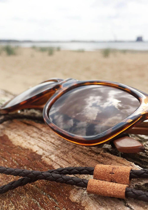 Leather Safety Strap - Brown